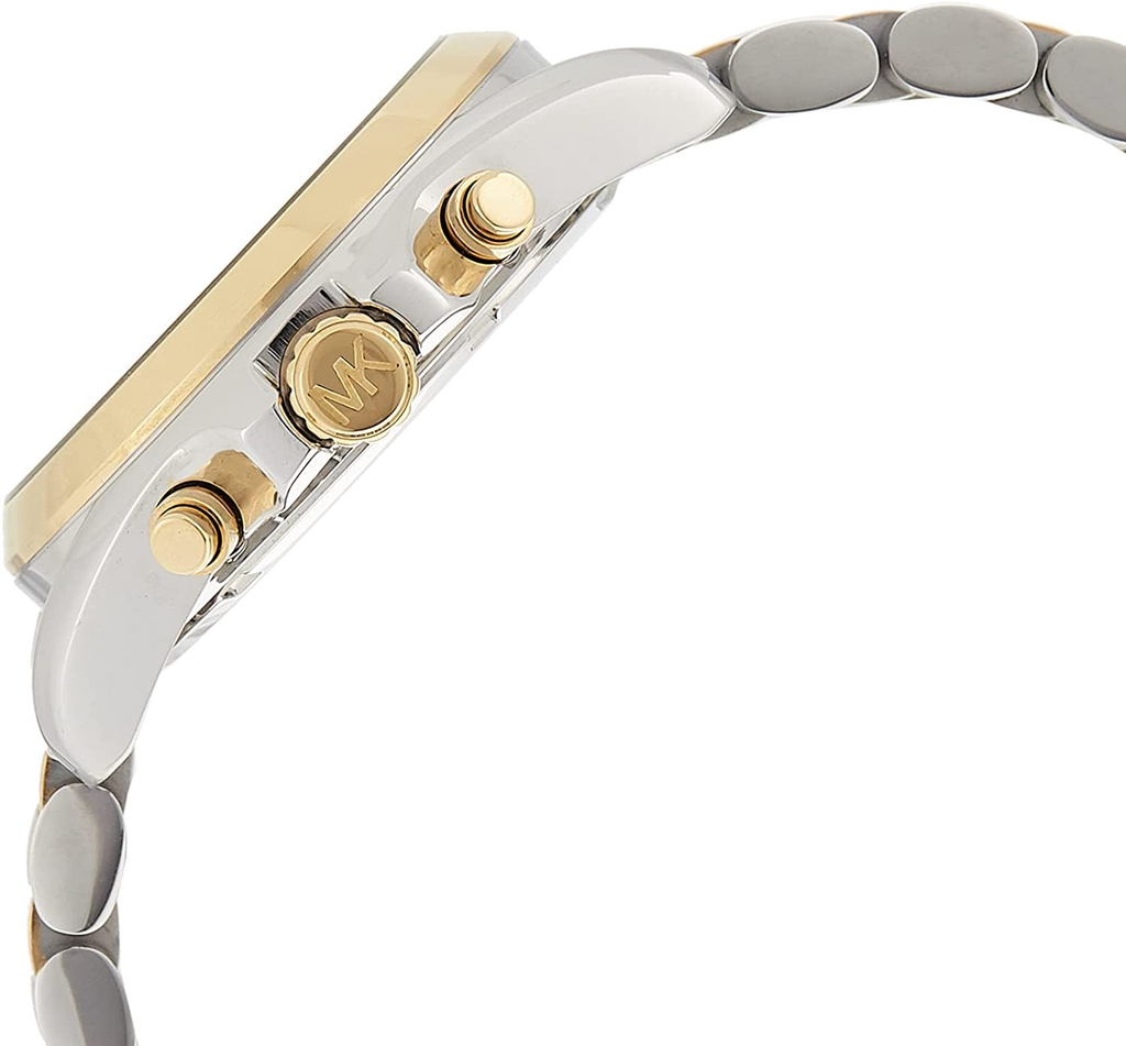 Michael Kors Bradshaw Silver Dial Two Tone Steel Strap Watch for Women - MK5627 Buy Now By Michael Kors