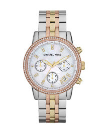 Michael Kors Ritz White Dial Two Tone Steel Strap Watch for Women - MK5650 Buy Now By Michael Kors