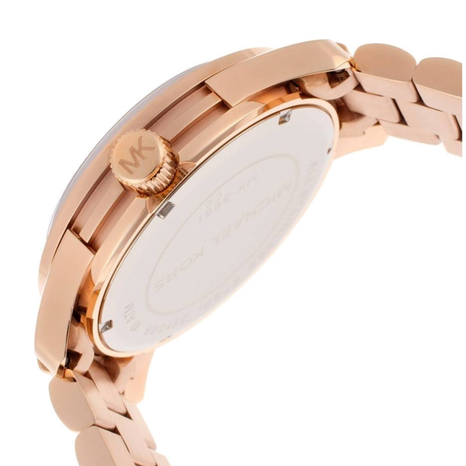 Michael Kors Runway Rose Gold Dial Rose Gold Steel Strap Watch for Women - MK5661 Buy Now By Michael Kors