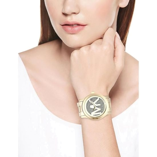 Michael Kors Runway Gold Dial Gold Steel Strap Watch for Women - MK5706 Buy Now By Michael Kors