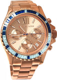 Michael Kors Everest Chronograph Rose Gold Dial Rose Gold Steel Strap Watch For Women - MK5755 Buy Now By Michael Kors