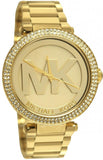 Michael Kors Parker Diamonds Gold Dial Gold Steel Strap Watch for Women - MK5784 Buy Now By Michael Kors