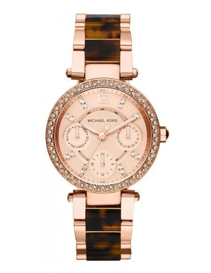 Michael Kors Parker Gold Dial Two Tone Steel Strap Watch for Women - MK5841 Buy Now By Michael Kors