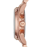 Michael Kors Bradshaw Black Dial Rose Gold Steel Strap Watch for Women - MK5854 Buy Now By Michael Kors