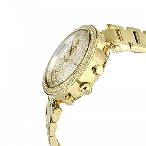 Michael Kors Parker Gold Dial Gold Steel Strap Watch for Women - MK5856 Buy Now By Michael Kors