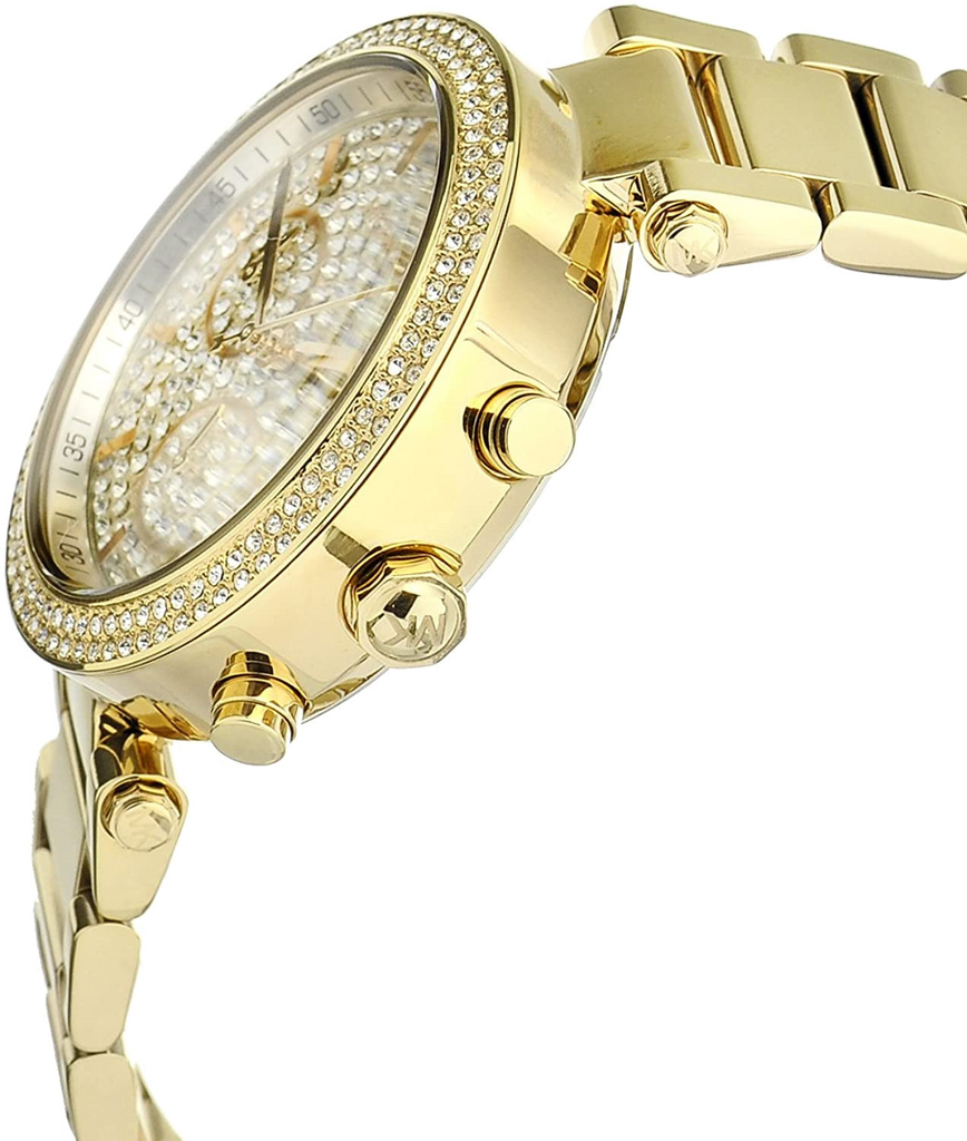 Michael Kors Parker Gold Dial Gold Steel Strap Watch for Women - MK5856 Buy Now By Michael Kors