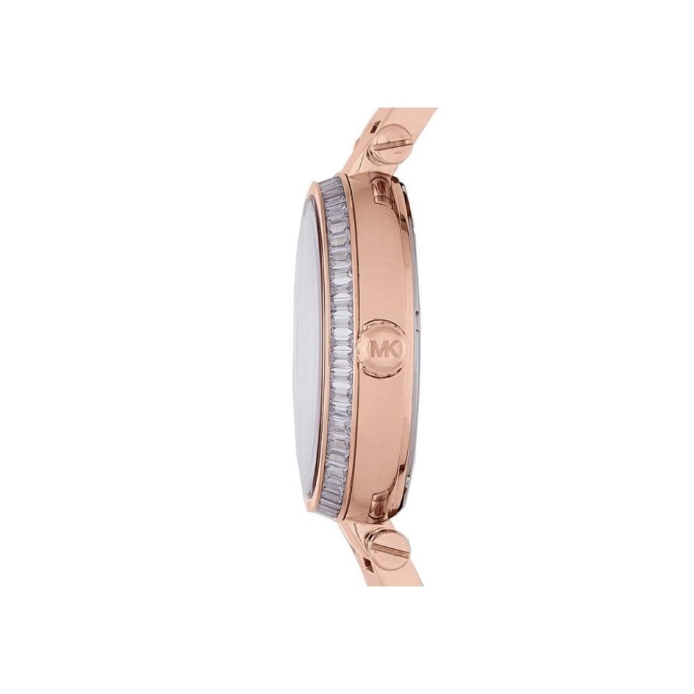Michael Kors Skylar Rose Gold Dial Rose Gold Steel Strap Watch for Women - MK5868 Buy Now By Michael Kors