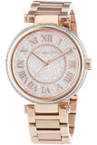 Michael Kors Skylar Rose Gold Dial Rose Gold Steel Strap Watch for Women - MK5868 Buy Now By Michael Kors