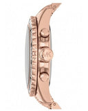 Michael Kors Everest Chronograph Black Dial Rose Gold Steel Strap Watch For Women - MK5875 Buy Now By Michael Kors