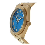 Michael Kors Channing Turquoise Dial Gold Steel Strap Watch For Women - MK5894 Buy Now By Michael Kors