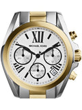 Michael Kors Bradshaw Chronograph Silver Dial Two Tone Steel Strap Watch For Women - MK5912 Buy Now By Michael Kors