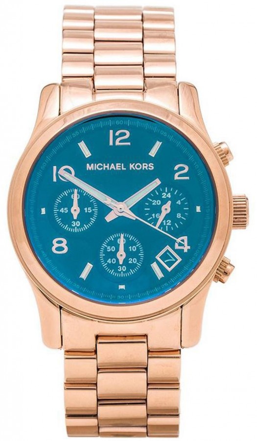 Michael Kors Runway Iridescent Dial Rose Gold Steel Strap Watch for Women - MK5940 Buy Now By Michael Kors