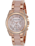 Michael Kors Blair Chronograph Rose Gold Dial Two Tone Steel Strap Watch for Women - MK5943 Buy Now By Michael Kors