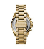 Michael Kors Bradshaw Chronograph Blue Dial Gold Steel Strap Watch For Women - MK5975 Buy Now By Michael Kors
