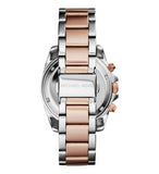 Michael Kors Blair Chronograph Black Dial Two Tone Steel Strap Watch For Women - MK6093 Buy Now By Michael Kors