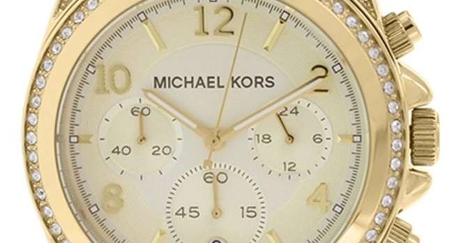 Michael Kors Blair Gold Dial Two Tone Steel Strap Watch for Women - MK6094 Buy Now By Michael Kors