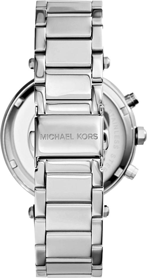 Michael Kors Parker Chronograph Blue Dial Silver Steel Strap Watch for Women - MK6117 Buy Now By Michael Kors
