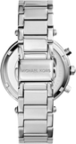 Michael Kors Parker Chronograph Blue Dial Silver Steel Strap Watch for Women - MK6117 Buy Now By Michael Kors