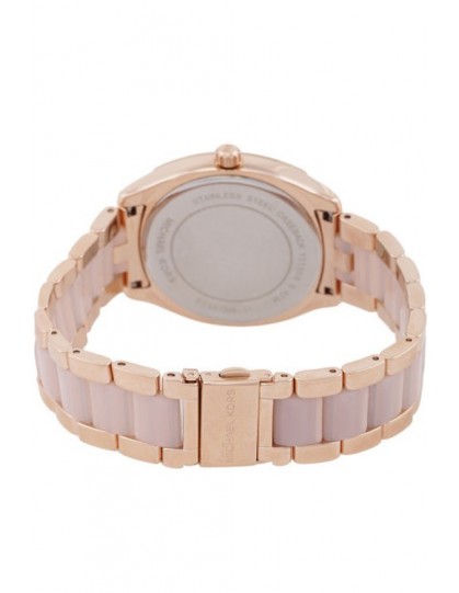 Michael Kors Bryn Rose Gold Dial Two Tone Steel Strap Watch for Women - MK6135 Buy Now By Michael Kors