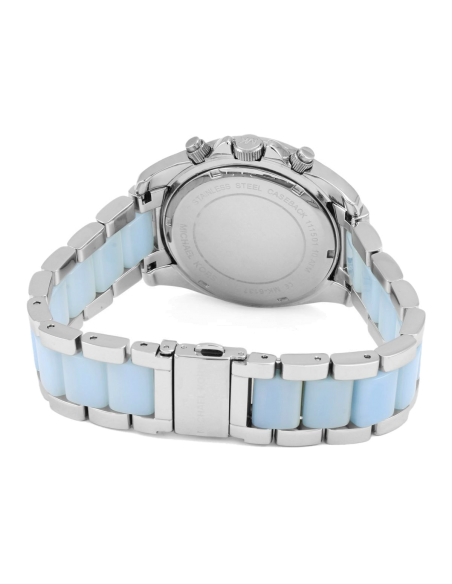 Michael Kors Blair Silver Dial Two Tone Steel Strap Watch for Women - MK6137 Buy Now By Michael Kors