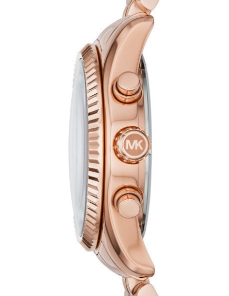 Michael Kors Lexington Purple Dial Rose Gold Steel Strap Watch For Women - MK6207 Buy Now By Michael Kors