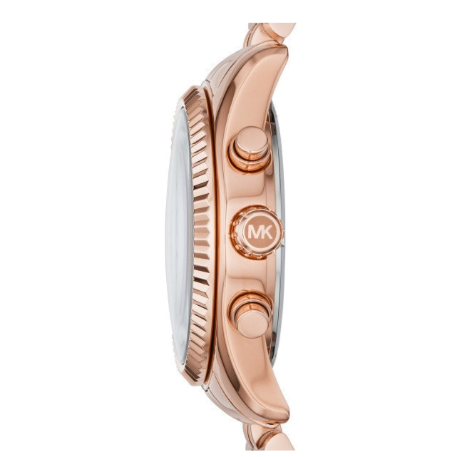Michael Kors Lexington Purple Dial Rose Gold Steel Strap Watch For Women - MK6207 Buy Now By Michael Kors