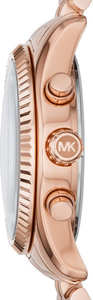 Michael Kors Lexington Purple Dial Rose Gold Steel Strap Watch For Women - MK6207 Buy Now By Michael Kors