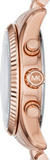 Michael Kors Lexington Purple Dial Rose Gold Steel Strap Watch For Women - MK6207 Buy Now By Michael Kors