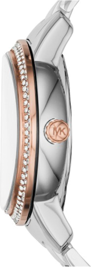 Michael Kors Whitley Analog White Dial Two Tone Steel Strap Watch For Women - MK6228 Buy Now By Michael Kors