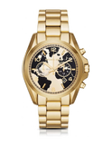 Michael Kors Bradshaw Stop Hunger Black Gold Dial Gold Steel Strap Watch for Women - MK6272 Buy Now By Michael Kors