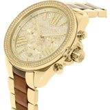 Michael Kors Wren Gold Dial Two Tone Steel Strap Watch for Women - MK6294 Buy Now By Michael Kors