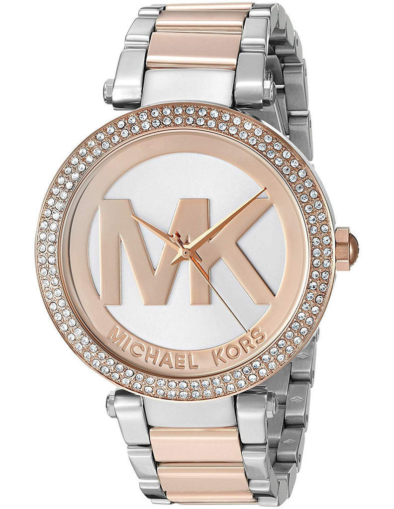 Michael Kors Parker Gold Dial Two Tone Steel Strap Watch for Women - MK6314 Buy Now By Michael Kors