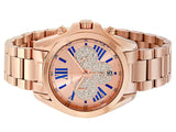 Michael Kors Bradshaw Chronograph Rose Gold Dial Rose Gold Steel Strap Watch For Women - MK6321 Buy Now By Michael Kors
