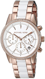 Michael Kors Ritz White Dial Two Tone Steel Strap Watch for Women - MK6324 Buy Now By Michael Kors