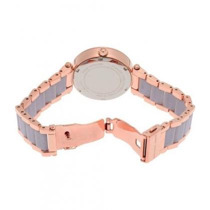 Michael Kors Parker Gold Dial Two Tone Steel Strap Watch for Women - MK6327 Buy Now By Michael Kors