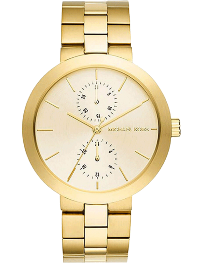 Michael Kors Garner Quartz Gold Dial Gold Steel Strap Watch For Women - MK6408 Buy Now By Michael Kors