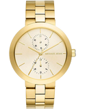 Michael Kors Garner Quartz Gold Dial Gold Steel Strap Watch For Women - MK6408 Buy Now By Michael Kors