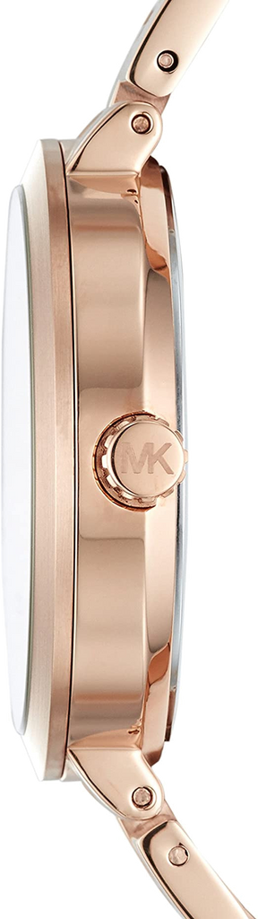 Michael Kors Garner Quartz Rose Gold Dial Rose Gold Steel Strap Watch For Women - MK6409 Buy Now By Michael Kors