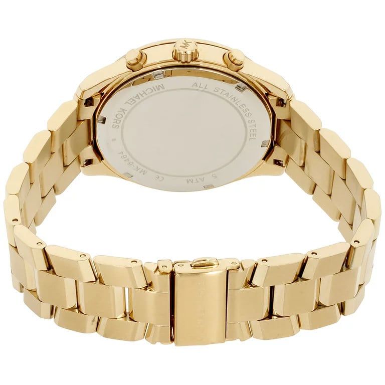 Michael Kors Briar Analog Gold Dial Gold Steel Strap Watch For Women - MK6464 Buy Now By Michael Kors