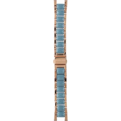 Michael Kors Parker Blue Mother of Pearl Dial Two Tone Steel Strap Watch for Women - MK6491 Buy Now By Michael Kors