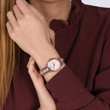 Michael Kors Runway Mother of Pearl Dial Rose Gold Steel Strap Watch For Women - MK6856 Buy Now By Michael Kors