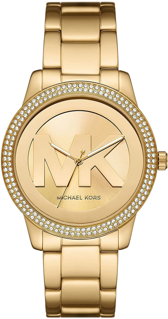 Michael Kors Tibby Three Hand Gold Dial Gold Steel Strap Watch For Women - MK6879 Buy Now By Michael Kors
