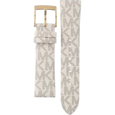 Michael Kors Jessa Multifunction Gold Dial White Leather Strap Watch For Women - MK7204 Buy Now By Michael Kors