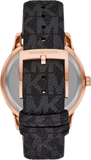 Michael Kors Tibby Multifunction Black Dial Black Leather Strap Watch For Women - MK6968 Buy Now By Michael Kors