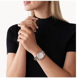 Michael Kors Lennox Three Hand Quartz Silver Dial Two Tone Steel Strap Watch For Women - MK6989 Buy Now By Michael Kors