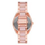 Michael Kors Janelle Three Hand Rose Gold Dial Two Tone Steel Strap Watch For Women - MK7089 Buy Now By Michael Kors