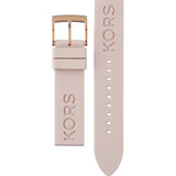 Michael Kors Janelle Three Hand Rose Gold Dial Pink Rubber Strap Watch For Women - MK7139 Buy Now By Michael Kors