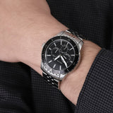 Michael Kors Cunningham Multifunction Black Dial Silver Steel Strap Watch For Men - MK7156 Buy Now By Michael Kors