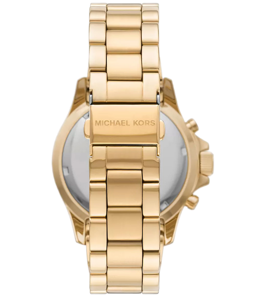 Michael Kors Everest Chronograph Gold Dial Gold Steel Strap Watch For Women - MK7210 Buy Now By Michael Kors