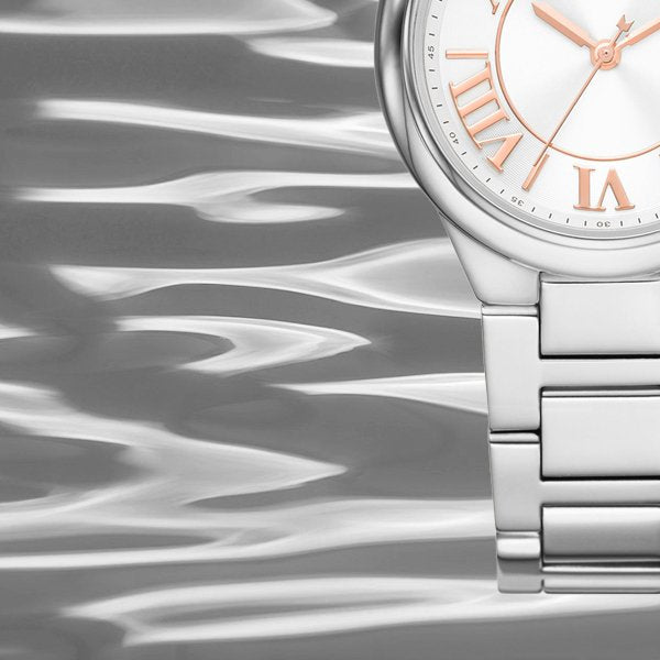 Michael Kors Camille Three Hand Silver Dial Silver Steel Strap Watch For Women - MK7259 Buy Now By Michael Kors